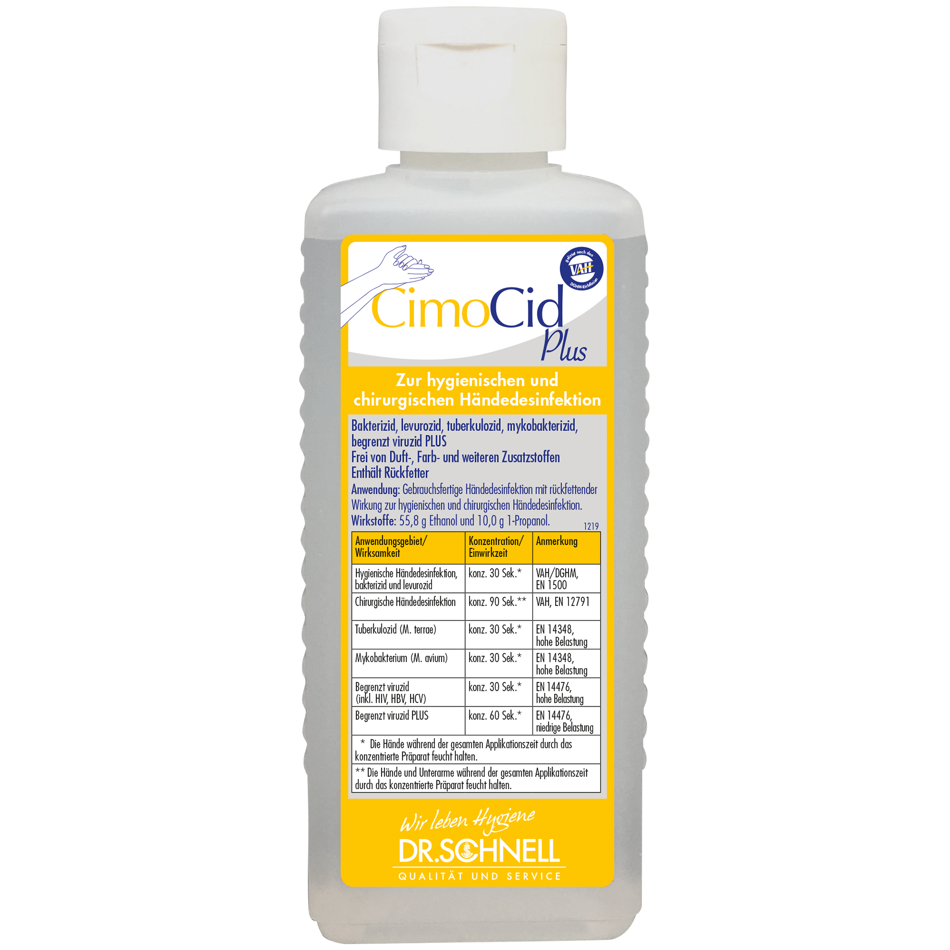 CIMOCID plus Kittelflasche 150 ml
