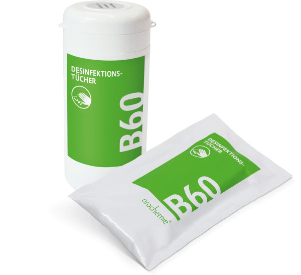 B60 Desinfektionstücher Vorratspackung
