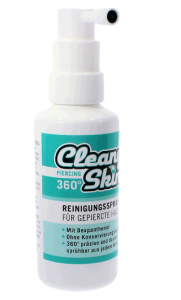 Cleany Skin Piercing Spray punktuelle Benetzung